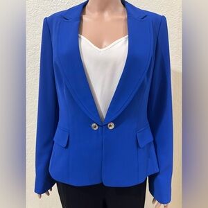 A chic royal blue blazer from White House Black Market!